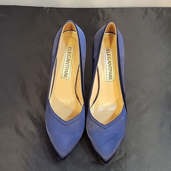 ELEGANTPARK HIGH HEEL STILETTOS POINTED TOE SUEDE WOMEN"S SHOE - Picture 2 of 15